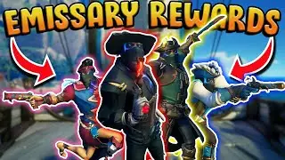Sea of Thieves ALL Season 5 Emissary Ledger Rewards | Cosmetic Showcase