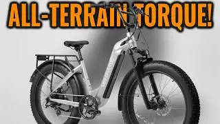 Awesome Step-Thru fat tire ebike offroad - Velowave Ranger 2.0