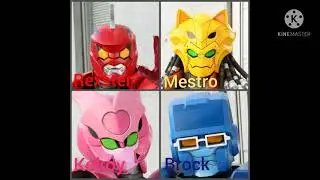 4 Zenkaiger Robots Name in a Nutshell (MOST VIEWED VIDEO)