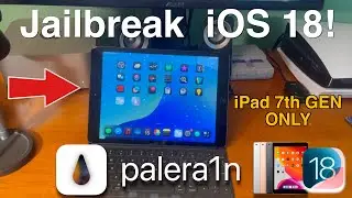 How to Jailbreak iOS 18.4 with Palera1n! [iPAD 7TH GEN ONLY]