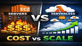 Serverless vs Servers – Cost, Scaling, Cold Starts Explained Simply | AWS Lambda | EC2