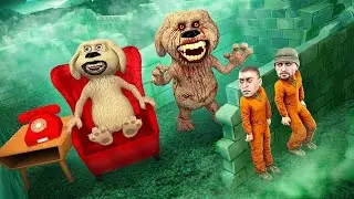 LABERINTO SCP - ¡NOS PERSIGUE Talking BEN.EXE en EL LABERINTO! ¡CRIATURAS en GARRY'S MOD!