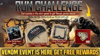 🔴 Venom Event Is Here | Get All For 0 UC Venom Rewards | Free Kille Effect In Arena | PUBGM
