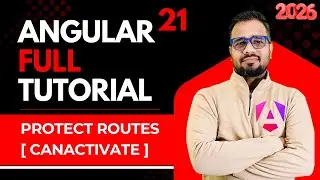 Angular 21 Tutorial in Hindi #44 | Protect Routes - AuthGuard (CanActivate)