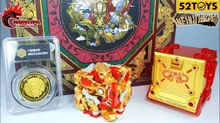 [52TOYS] INFINITY BOX CHINESE DRAGON-GOLDEN DRAGON IB-04 (S42) 4K #52TOYS #dragon