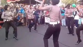 senam polwan VIRAL