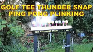 Golf Tee Thunder Snap Ping Pong Ball Plinking