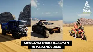GAME BALAP YANG MENGASAH KETELITIAN DAN KELINCAHAN | Nyobain #15 (Dakar Desert Rally)