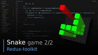 Игра "Змейка" - 2/2 (React, Redux-toolkit)