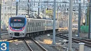 수도권전철 1호선 광운대발 천안행  311B90편성 k657열차 천안역 발차영상 