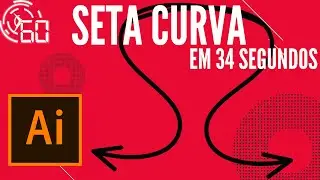 SETA CURVA NO ILLUSTRATOR EM 34 SEGUNDOS