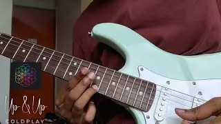 Coldplay - Up and Up | Guitar solo