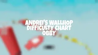 Andrei's Wallhop Difficulty Chart Obby (1-75)