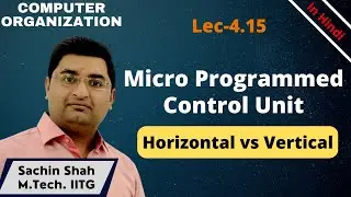 L4.15: Horizontal vs Vertical Micro Programmed control unit