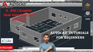 AUTOCAD TUTORIALS CLASS 3 | GUI OF AUTOCAD | GRAPHIC USER INTERFACE IN AUTOCAD | AMEC CAD SOLUTIONS