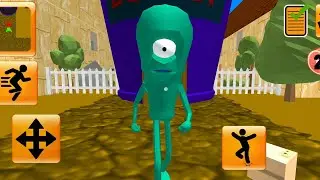 Plankton Gang Secret Sponge's Neighbor Escape 3D | Level 20 | Gameplay #3