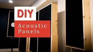 DIY Acoustic Panels for Home Recording Studio | Studio Build Pt 2