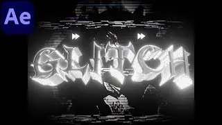 How To Make The Fast Forward GLITCH Effect - After Effects Tutorial