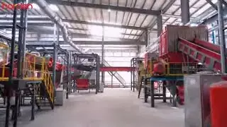 Paper Mill Waste Shedding, Industrial Waste Shredding, Solid Recovered Fuel (SRF) Preparation System