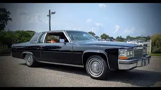 Stunning 1984 Cadillac Coupe DeVille For Sale~15k Original Miles~Rare Black on Tan~Nicest I've Seen🔥