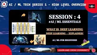 Session 4 : What is Deep Learning!  What You Need to Know About Deep Learning | For Beginners