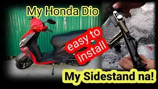 My Honda Dio 2021 Side Stand Installation │ Easy to Install