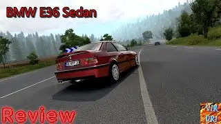 BMW 3 Series E36 Sedan - Euro Truck Simulator 2 | Review | Sports coupe | (1.43.x)