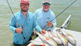 SIGHT CASTING For BIG REDFISH {Catch Clean Cook}