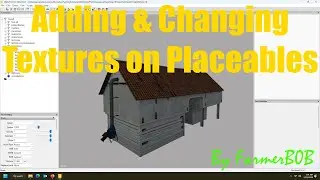 Adding and Changing Textures on Placeables or Mods + Blender Ex-Import