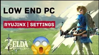 Zelda Breath of the Wild on LOW END PC 😱 | Ryujinx Emulator Test (Playable or Not?)