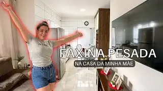FAXINA NA CASA DA MINHA MÃE | Estava muito suja #dicasdelimpeza