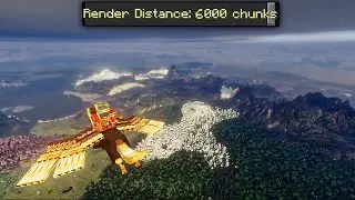 ULTRA Realistic Minecraft | DISTANT HORIZONS | MOD LIST | MAX RENDER DISTANCE | 4K