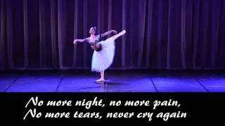 No More Night ~ No more pain, No more tears, never cry again ~ Lyrics