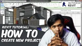 REVIT BEGINNER`s TUTORIAL #1 - How to Create New Project (Architecture)