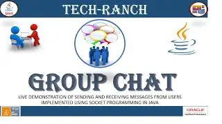 Live demonstration of Group Chat Application using Java Socket | Java Coding Exercise | 