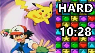 [Obsolete] Pokémon Puzzle League  (1P Stadium, Hard) in 10:28! [Speedrun]