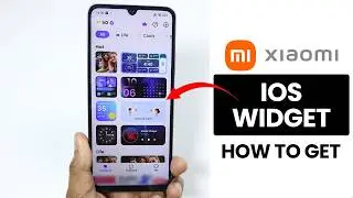 How to Get iOS Widget on Xiaomi, Redmi Phone 🔥