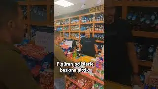 figüran polislerle baskına gittik #polis #figurante