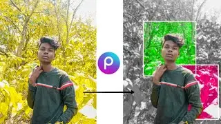 Picsart new 2 color photo editing! How to picsart 2 color photo editing