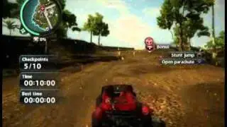 Just Cause 2 video BUGGY CHALLENGE