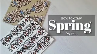 How to draw 'SPRING' by BiBi