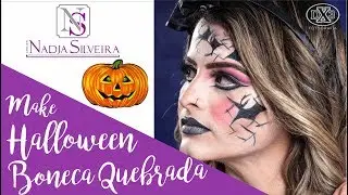 Boneca Quebrada - Maquiagem Artística