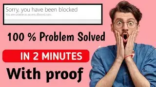 how to fix sorry you have been blocked discord | sorry you have been blocked discord |