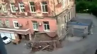 дом упал! смотреть до конца