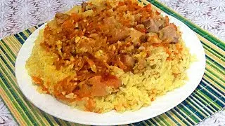 Как приготовить плов в мультиварке.