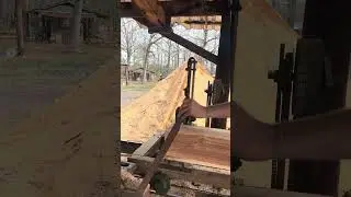 Old school sawmill work! #sawmill