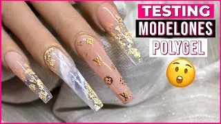 How To Polygel Nails Tutorial | Trying Modelones Polygel For The First Time