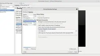 VMWare Workstation Linux : Configuring Bust-a-Kube's Custom NAT