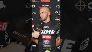 Kamil Łaszczyk po walce z Ferrarim