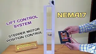 LIFT Control using NEMA17 Stepper Motor | Arduino Based NEMA17 Stepper Control #arduinoproject